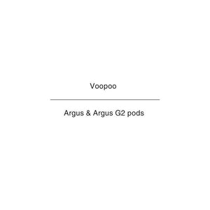 Voopoo Argus Replacement Pods At Vape Ltd Voopoo Argus Replacement Pods At Vape Ltd