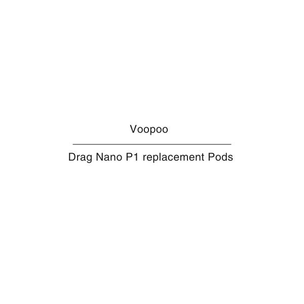 Voopoo Drag Nano P1 replacement Pods NZ