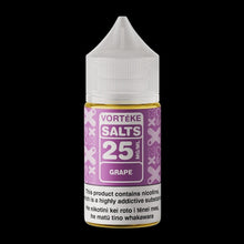 Load image into Gallery viewer, Vorteke Maxx Grape 25mg Nicotine Salt e-liquid Pod Vape NZ