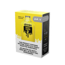 Load image into Gallery viewer, Vorteke Puk Sweet Lemon 35mg Disposable Nic Salt Pod Vape Device, NZ