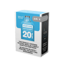 Load image into Gallery viewer, Vorteke Puk Sour Raspberry 20mg Disposable Nic Salt Pod Vape Device, NZ