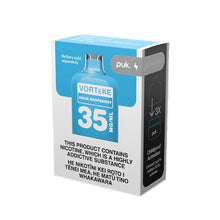 Load image into Gallery viewer, Vorteke Puk Sour Raspberry 35mg Disposable Nic Salt Pod Vape Device, NZ