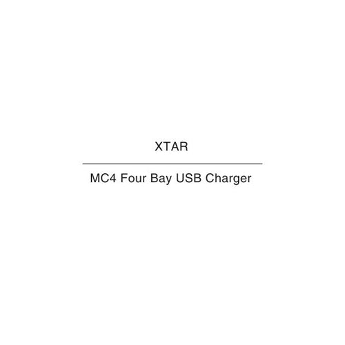 4 bay Vape Battery Charger XTAR MC4 NZ