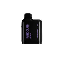 Load image into Gallery viewer, Nexus 6000 puff disposable pre-filled Nic salt vape pod Sweet Grape NZ  