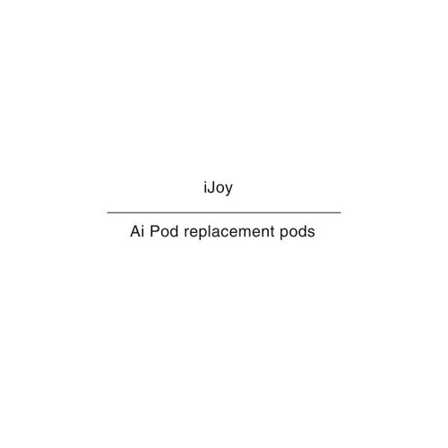 iJoy Ai Podreplacement pods NZ