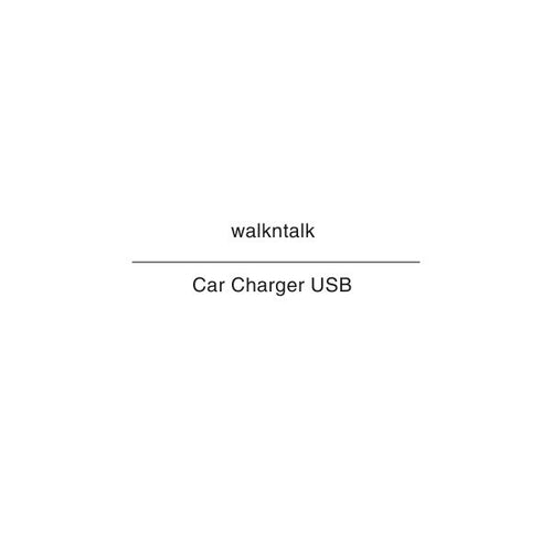 USB Car Charger Walk n talk NZ