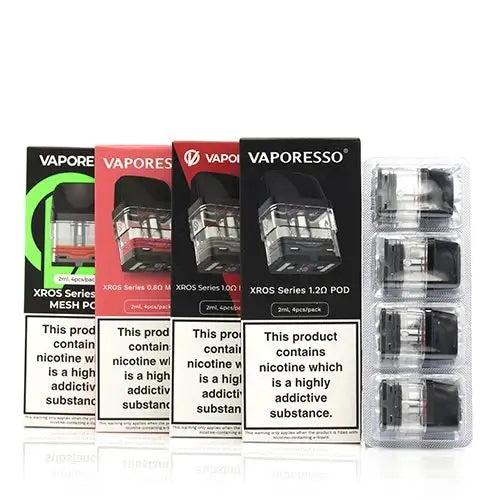 Vaporesso XROS Pod Vape Kit Replacement Pods Range NZ