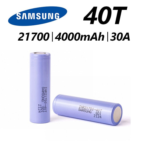 Samsung 40T, 21700 Battery