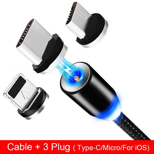 3in1 Magnetic Charger Cable
